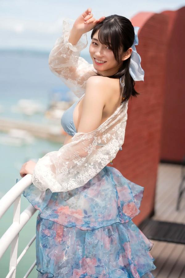    瀬戸環奈 - I`m setokan：日本女神清新家居与夜间泳池比基尼性感写真第50张图片