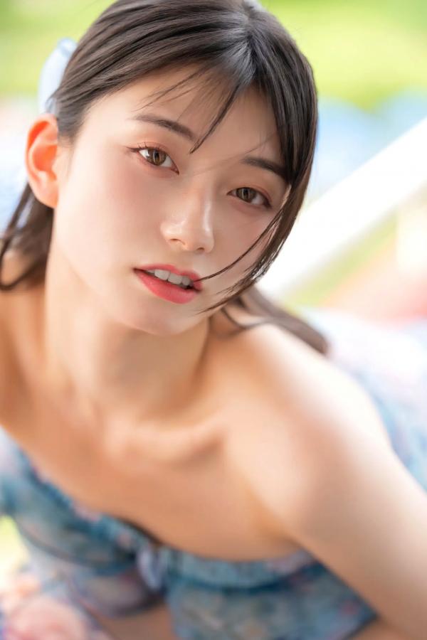    瀬戸環奈 - I`m setokan：日本女神清新家居与夜间泳池比基尼性感写真第54张图片