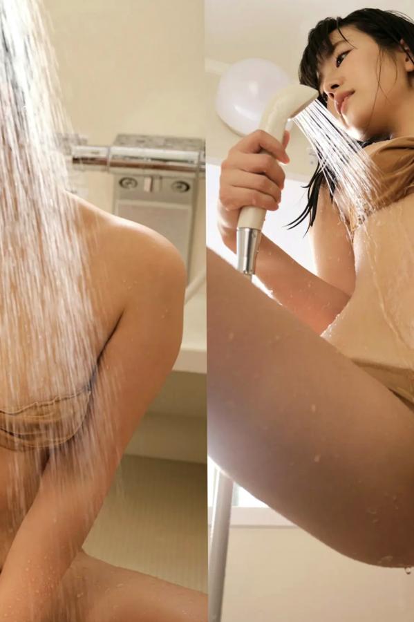    東雲うみ - もしも、彼女がアイドルだったら 假想偶像性感浴室湿身写真第37张图片