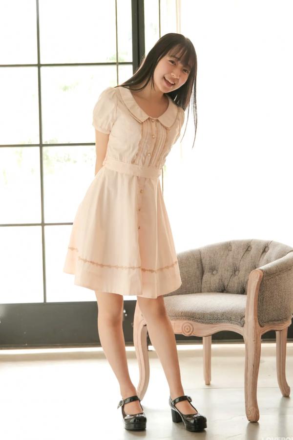   [LOVEPOP] Yui Iruma 入間ゆい Photoset 09 日系粉色连衣裙清纯家居私房写真第8张图片