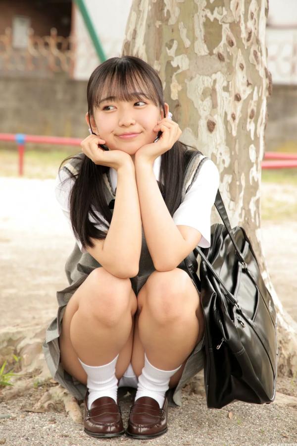   [LOVEPOP] Yui Iruma 入間ゆい Photoset 06 户外清纯JK校服写真 游乐场治愈系少女第19张图片