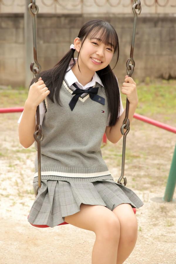   [LOVEPOP] Yui Iruma 入間ゆい Photoset 06 户外清纯JK校服写真 游乐场治愈系少女第25张图片