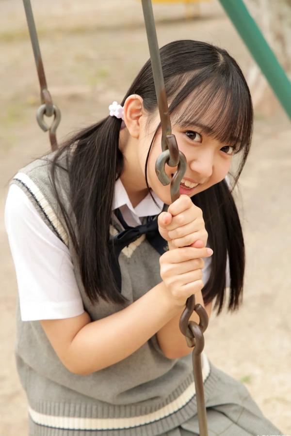   [LOVEPOP] Yui Iruma 入間ゆい Photoset 06 户外清纯JK校服写真 游乐场治愈系少女第33张图片