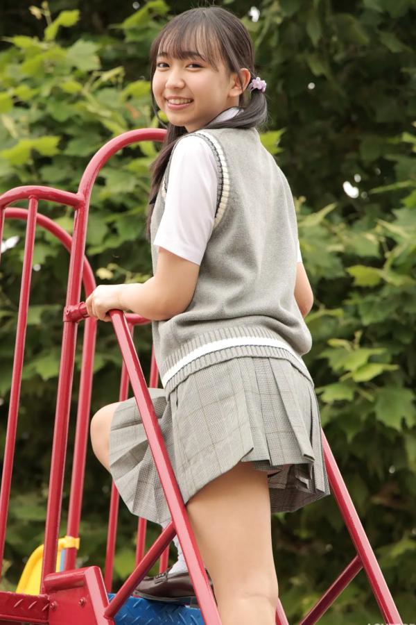   [LOVEPOP] Yui Iruma 入間ゆい Photoset 06 户外清纯JK校服写真 游乐场治愈系少女第39张图片