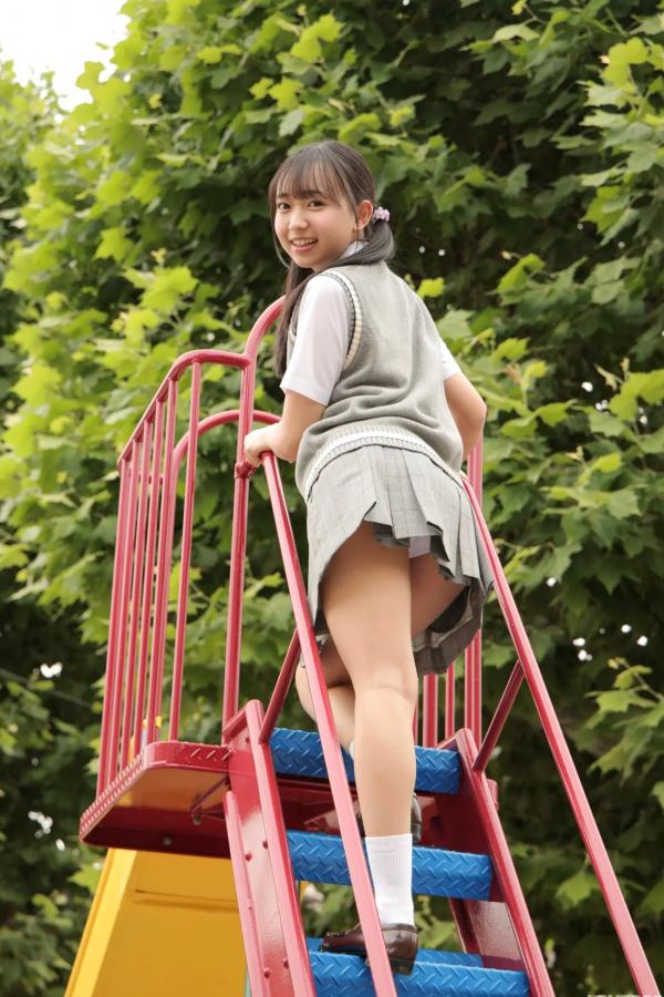   [LOVEPOP] Yui Iruma 入間ゆい Photoset 06 户外清纯JK校服写真 游乐场治愈系少女第40张图片