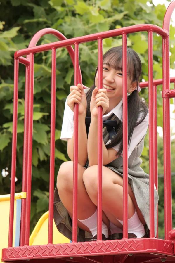   [LOVEPOP] Yui Iruma 入間ゆい Photoset 06 户外清纯JK校服写真 游乐场治愈系少女第46张图片