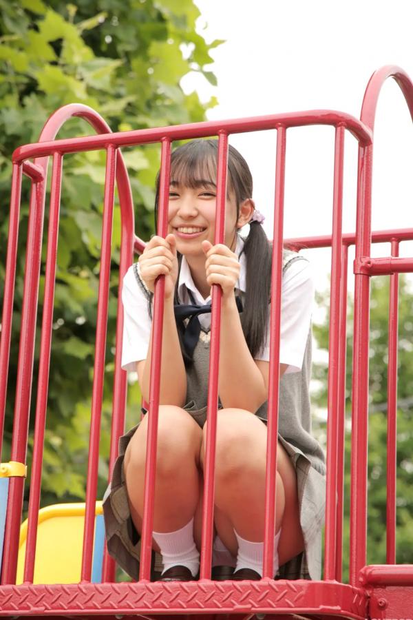   [LOVEPOP] Yui Iruma 入間ゆい Photoset 06 户外清纯JK校服写真 游乐场治愈系少女第47张图片