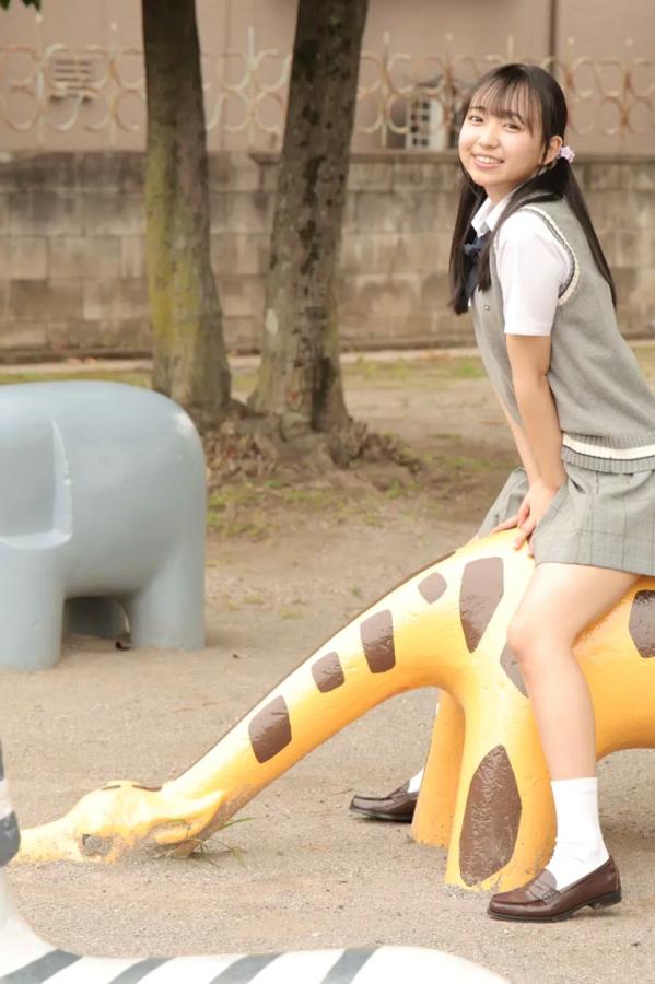  [LOVEPOP] Yui Iruma 入間ゆい Photoset 06 户外清纯JK校服写真 游乐场治愈系少女第53张图片