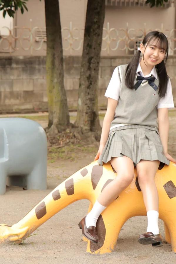   [LOVEPOP] Yui Iruma 入間ゆい Photoset 06 户外清纯JK校服写真 游乐场治愈系少女第56张图片