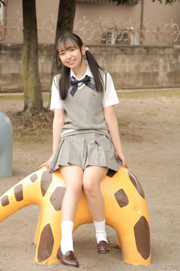   [LOVEPOP] Yui Iruma 入間ゆい Photoset 06 户外清纯JK校服写真 游乐场治愈系少女第57张图片