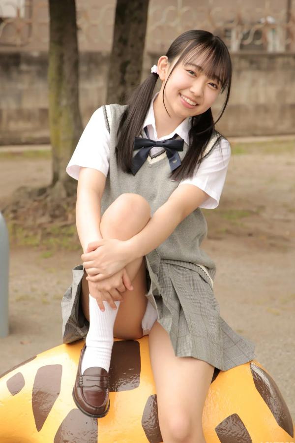   [LOVEPOP] Yui Iruma 入間ゆい Photoset 06 户外清纯JK校服写真 游乐场治愈系少女第59张图片