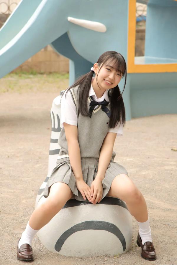   [LOVEPOP] Yui Iruma 入間ゆい Photoset 06 户外清纯JK校服写真 游乐场治愈系少女第67张图片