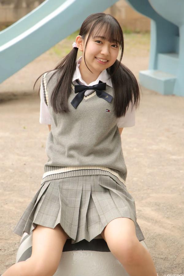   [LOVEPOP] Yui Iruma 入間ゆい Photoset 06 户外清纯JK校服写真 游乐场治愈系少女第68张图片