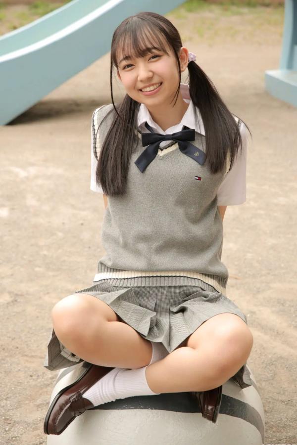   [LOVEPOP] Yui Iruma 入間ゆい Photoset 06 户外清纯JK校服写真 游乐场治愈系少女第70张图片