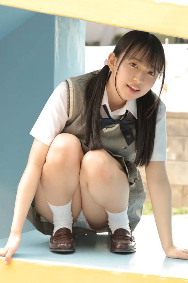   [LOVEPOP] Yui Iruma 入間ゆい Photoset 06 户外清纯JK校服写真 游乐场治愈系少女第76张图片