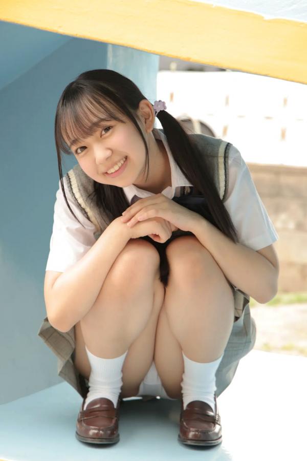   [LOVEPOP] Yui Iruma 入間ゆい Photoset 06 户外清纯JK校服写真 游乐场治愈系少女第77张图片