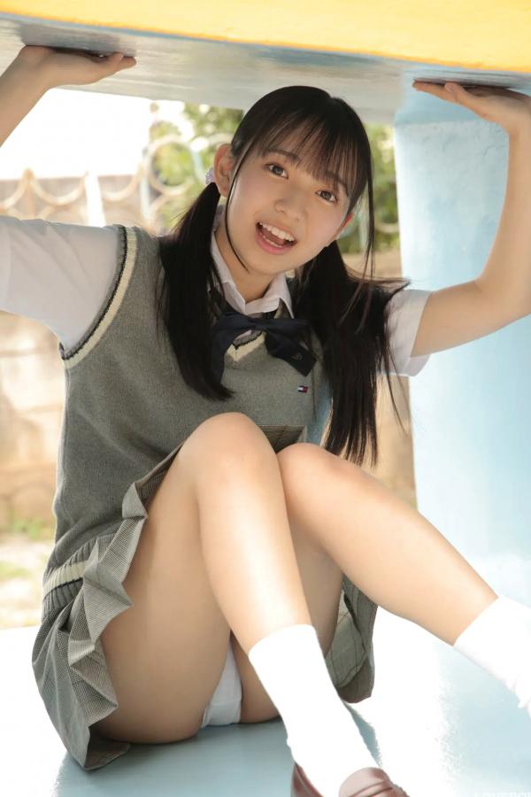   [LOVEPOP] Yui Iruma 入間ゆい Photoset 06 户外清纯JK校服写真 游乐场治愈系少女第83张图片