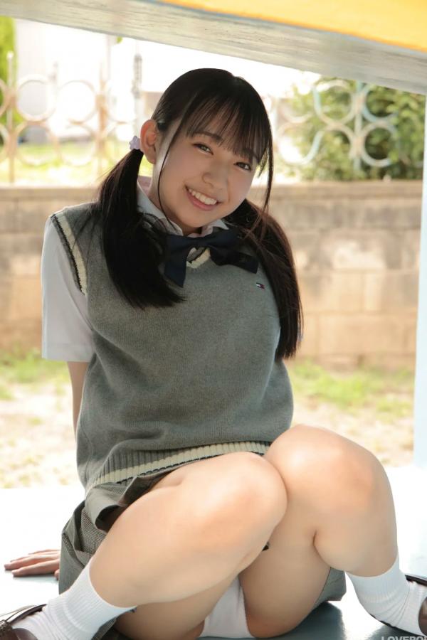   [LOVEPOP] Yui Iruma 入間ゆい Photoset 06 户外清纯JK校服写真 游乐场治愈系少女第88张图片