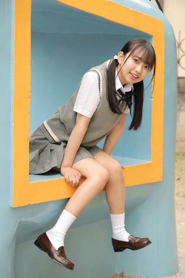   [LOVEPOP] Yui Iruma 入間ゆい Photoset 06 户外清纯JK校服写真 游乐场治愈系少女第92张图片