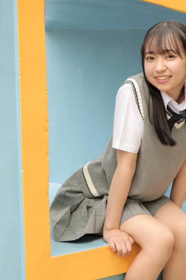   [LOVEPOP] Yui Iruma 入間ゆい Photoset 06 户外清纯JK校服写真 游乐场治愈系少女第93张图片