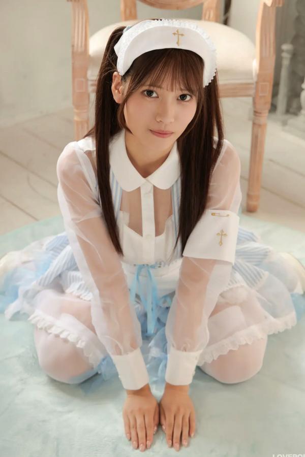   [LOVEPOP] Asuka Nekomiya 猫宮あすか Photoset 06 蓝白萌系护士制服白丝写真第56张图片