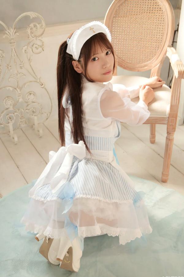   [LOVEPOP] Asuka Nekomiya 猫宮あすか Photoset 06 蓝白萌系护士制服白丝写真第76张图片