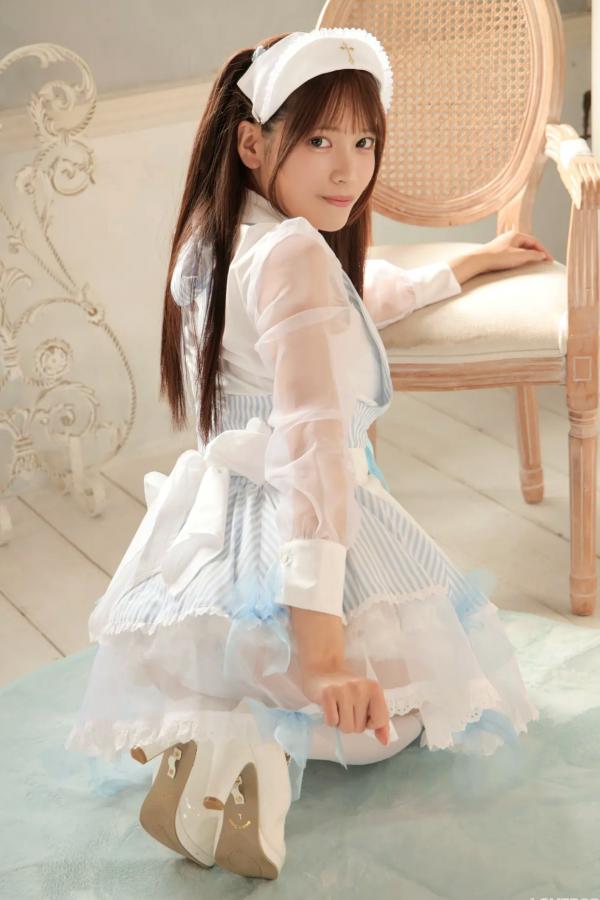   [LOVEPOP] Asuka Nekomiya 猫宮あすか Photoset 06 蓝白萌系护士制服白丝写真第79张图片