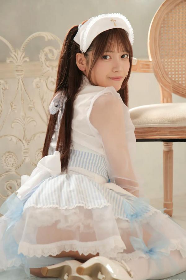   [LOVEPOP] Asuka Nekomiya 猫宮あすか Photoset 06 蓝白萌系护士制服白丝写真第83张图片