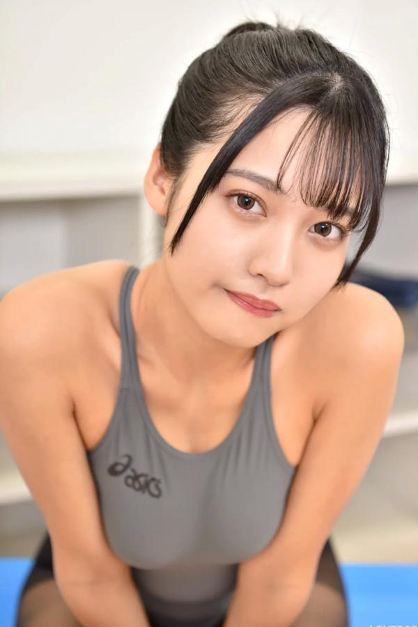   [LOVEPOP] Asuka Nekomiya 猫宮あすか Photoset 01 灰色连体泳衣黑丝性感写真第53张图片