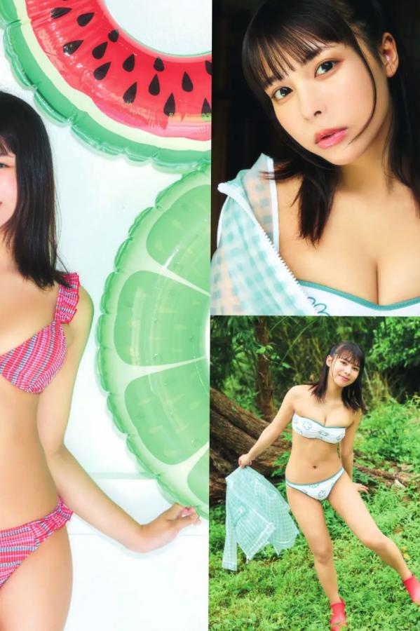   宮崎あみさ - 夏はまだまだ終わらない 户外清新比基尼与日式家居内衣写真第1张图片