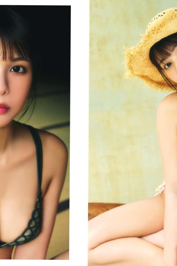   宮崎あみさ - 夏はまだまだ終わらない 户外清新比基尼与日式家居内衣写真第2张图片