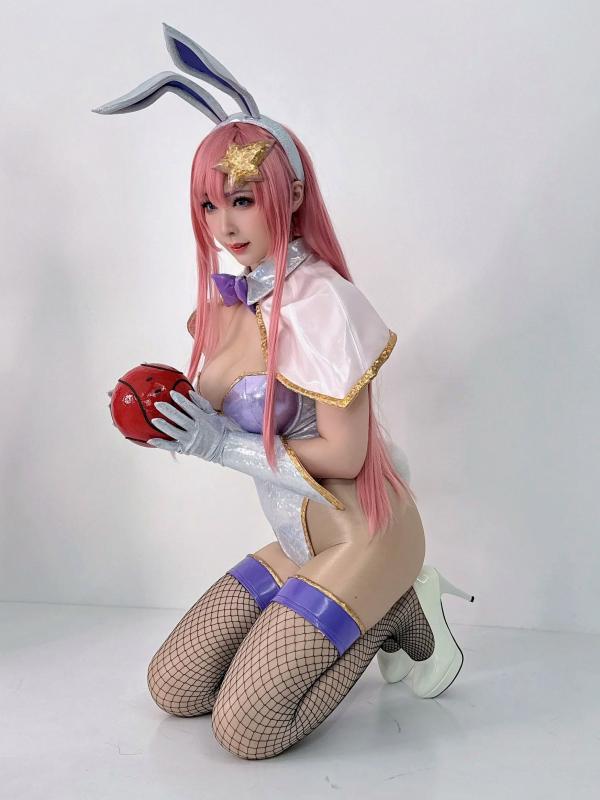    [Cosplay] 桃色れく Reku Momoiro - 米娅 Quiet Night 兔女郎性感角色扮演写真第16张图片