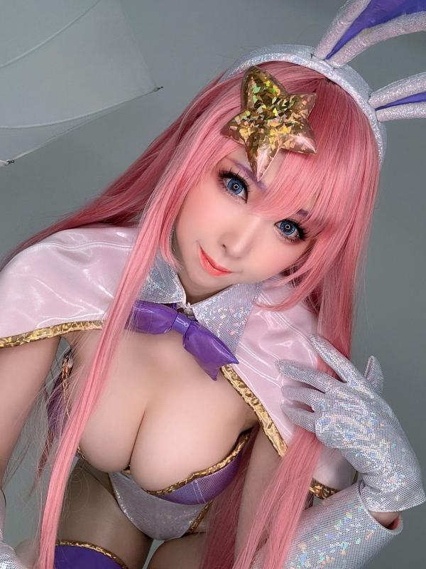    [Cosplay] 桃色れく Reku Momoiro - 米娅 Quiet Night 兔女郎性感角色扮演写真第17张图片