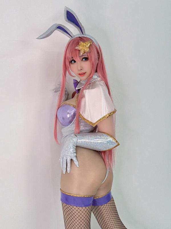    [Cosplay] 桃色れく Reku Momoiro - 米娅 Quiet Night 兔女郎性感角色扮演写真第25张图片