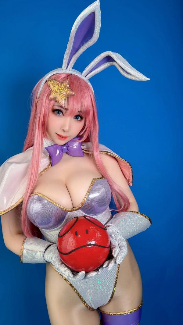    [Cosplay] 桃色れく Reku Momoiro - 米娅 Quiet Night 兔女郎性感角色扮演写真第42张图片