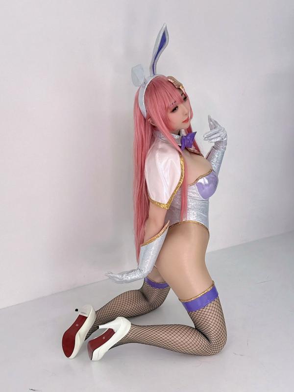    [Cosplay] 桃色れく Reku Momoiro - 米娅 Quiet Night 兔女郎性感角色扮演写真第68张图片