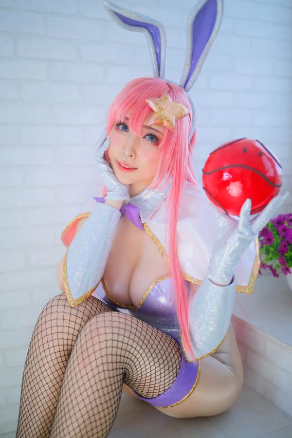    [Cosplay] 桃色れく Reku Momoiro - 米娅 Quiet Night 兔女郎性感角色扮演写真第72张图片