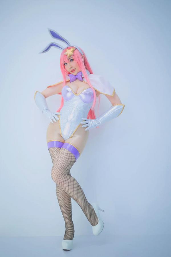    [Cosplay] 桃色れく Reku Momoiro - 米娅 Quiet Night 兔女郎性感角色扮演写真第83张图片