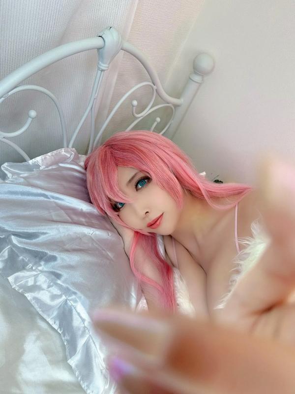    [Cosplay] 桃色れく Reku Momoiro - 米娅 Quiet Night 兔女郎性感角色扮演写真第132张图片