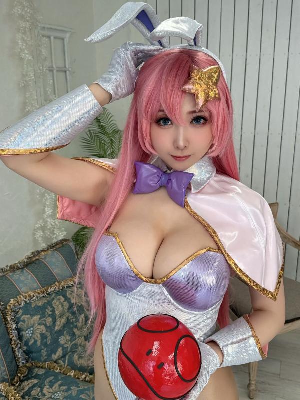    [Cosplay] 桃色れく Reku Momoiro - 米娅 Quiet Night 兔女郎性感角色扮演写真第155张图片