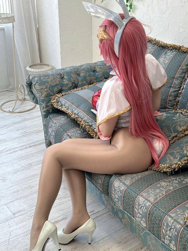    [Cosplay] 桃色れく Reku Momoiro - 米娅 Quiet Night 兔女郎性感角色扮演写真第177张图片