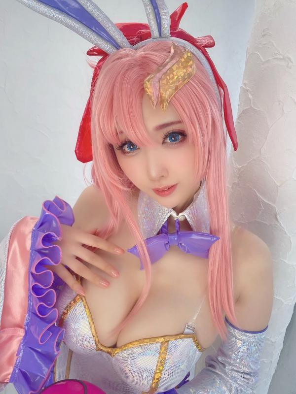    [Cosplay] 桃色れく Reku Momoiro - 米娅 Quiet Night 兔女郎性感角色扮演写真第190张图片