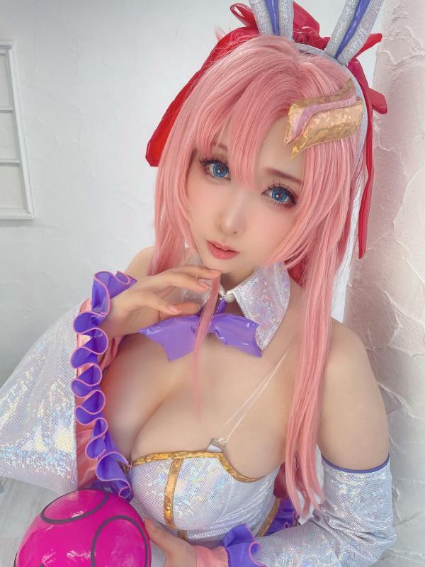    [Cosplay] 桃色れく Reku Momoiro - 米娅 Quiet Night 兔女郎性感角色扮演写真第193张图片