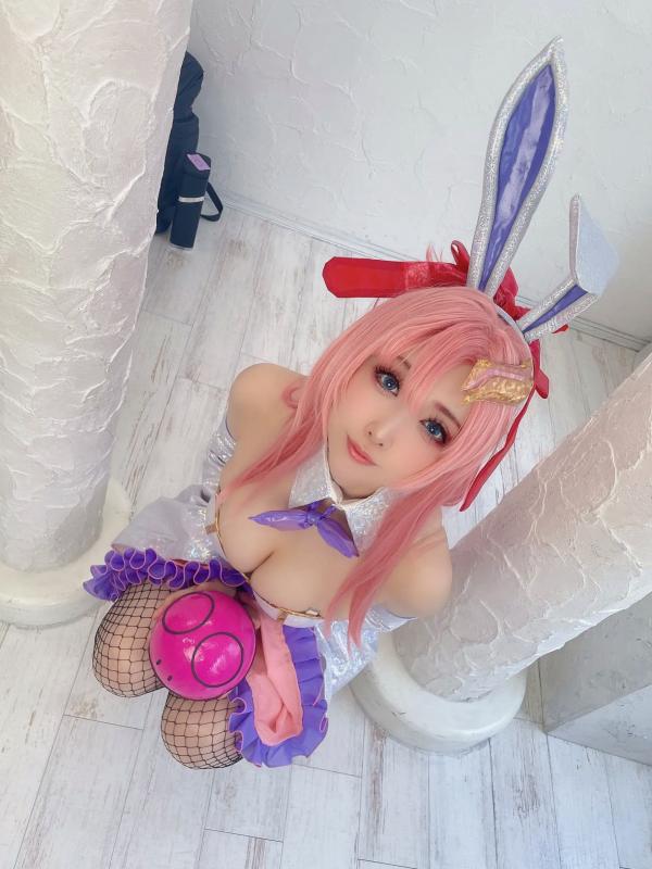    [Cosplay] 桃色れく Reku Momoiro - 米娅 Quiet Night 兔女郎性感角色扮演写真第196张图片