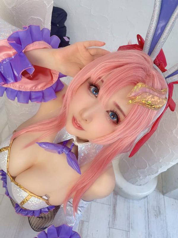    [Cosplay] 桃色れく Reku Momoiro - 米娅 Quiet Night 兔女郎性感角色扮演写真第197张图片
