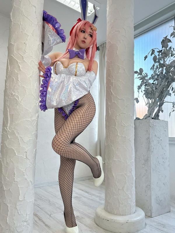    [Cosplay] 桃色れく Reku Momoiro - 米娅 Quiet Night 兔女郎性感角色扮演写真第199张图片