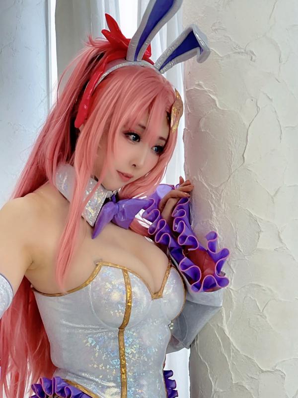    [Cosplay] 桃色れく Reku Momoiro - 米娅 Quiet Night 兔女郎性感角色扮演写真第204张图片