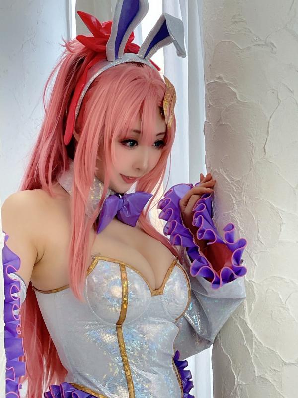    [Cosplay] 桃色れく Reku Momoiro - 米娅 Quiet Night 兔女郎性感角色扮演写真第205张图片