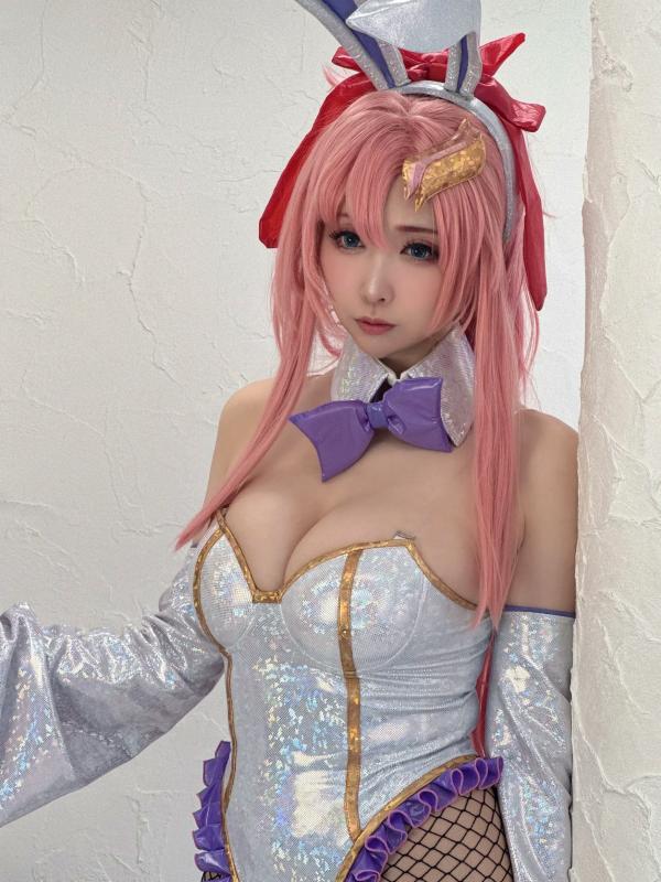    [Cosplay] 桃色れく Reku Momoiro - 米娅 Quiet Night 兔女郎性感角色扮演写真第212张图片
