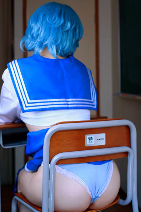   [Cosplay][HERESY] Ringo Mitsuki 林檎蜜紀 - 僕専用セーラーマーキュリー 性感水手服大尺度角色扮演写真第23张图片
